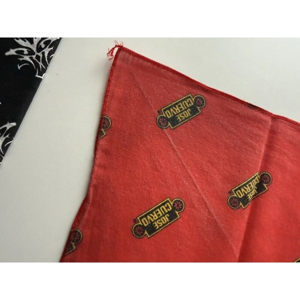 Vtg Harley Davidson Bandana Eagle Headband Handkerchief USA Flag Banner Lot